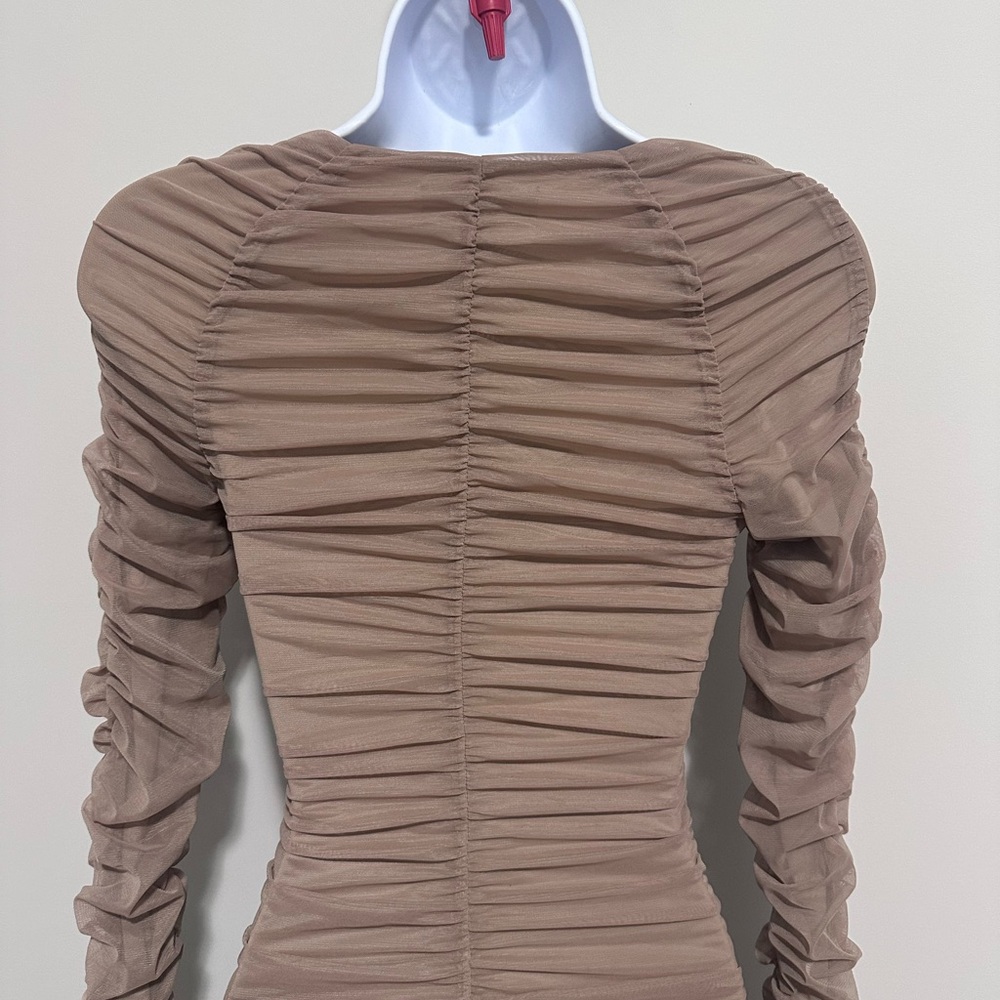 Micheal Costello X Revolve Frankie Mini Long Sleeve Dress - Picture 7 of 8